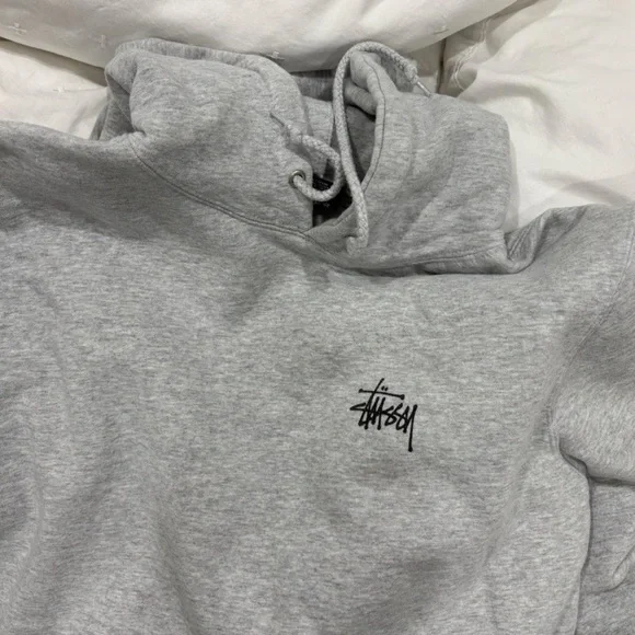 Gray Stussy Hoodie - Picture 4 of 6